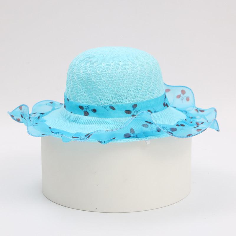 Princess straw hat kids sun hat - melvincucci