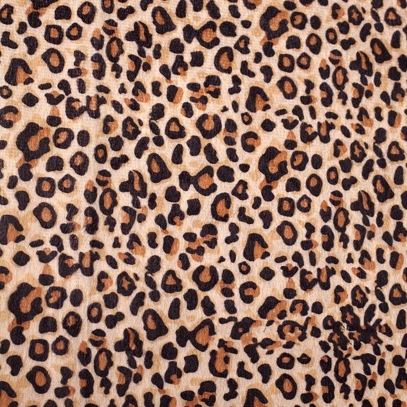 Short Plush Animal Print Fabric - melvincucci