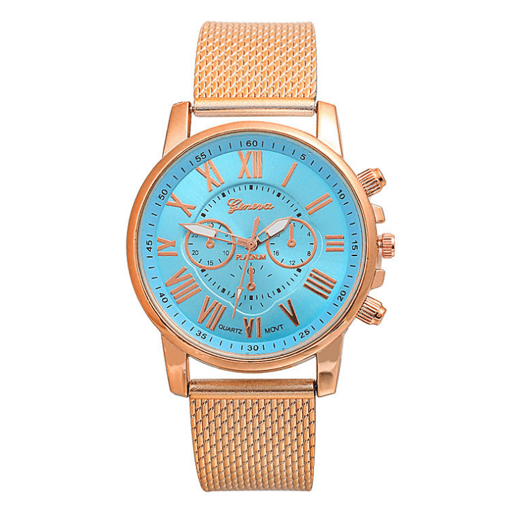 Multicolor face bracelet watch - melvincucci