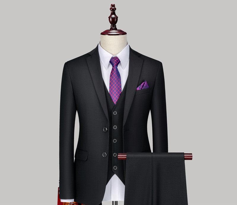 Men's Three-piece Suits For Groomsmen - melvincucci