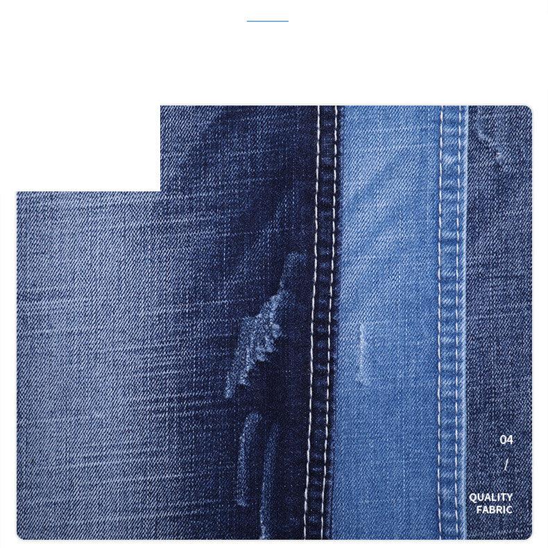Washed Twill Stretch Casual Denim Fabric - melvincucci