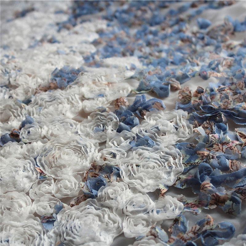 Mesh Embroidery Wedding Background Is Better Than Water Soluble Lace Fabric - melvincucci