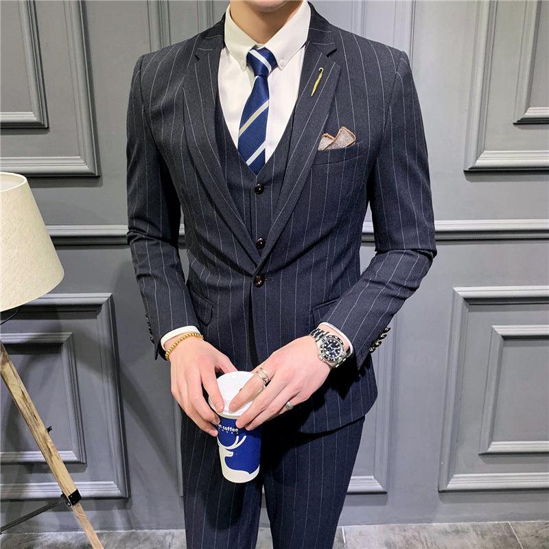 Slim Handsome Groomsmen Group Groom Wedding Dress England - melvincucci