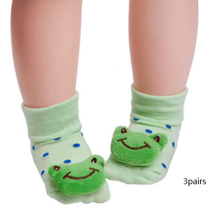 Cute Baby Animal Doll Baby Three-dimensional Socks - melvincucci