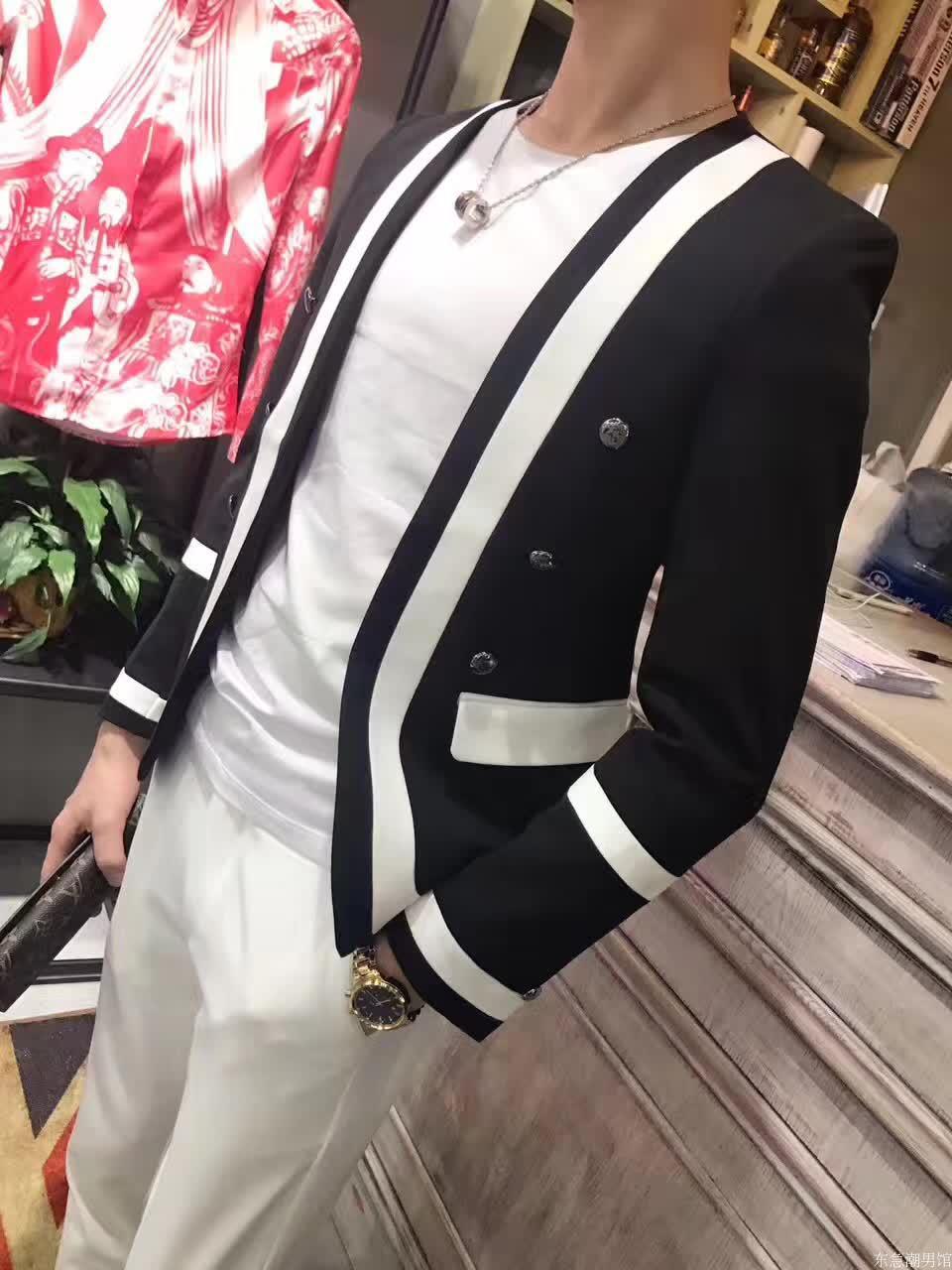 Spring And Autumn New Trend Men's Casual Small Suit Korean Slim Fit - melvincucci