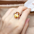 Citrine Suit Female Crystal Clean Sparkle - melvincucci