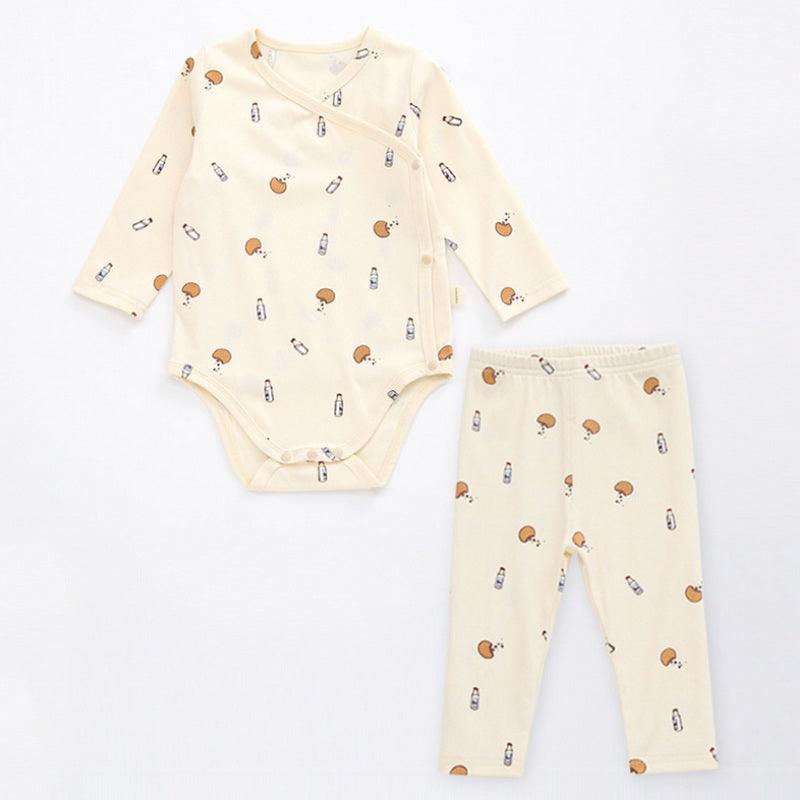 Newborn Baby Cotton Romper Climbing Two-piece Suit - melvincucci