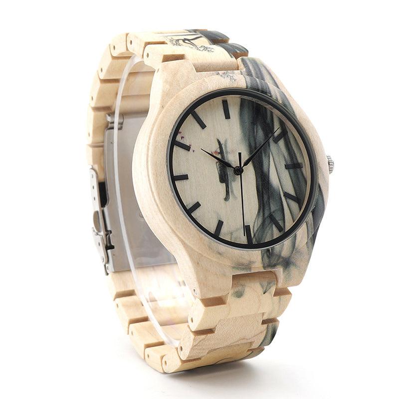 Maple wooden watch - melvincucci