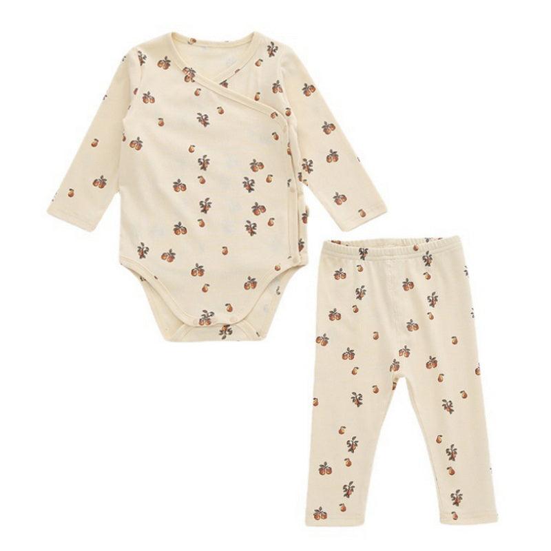 Newborn Baby Cotton Romper Climbing Two-piece Suit - melvincucci
