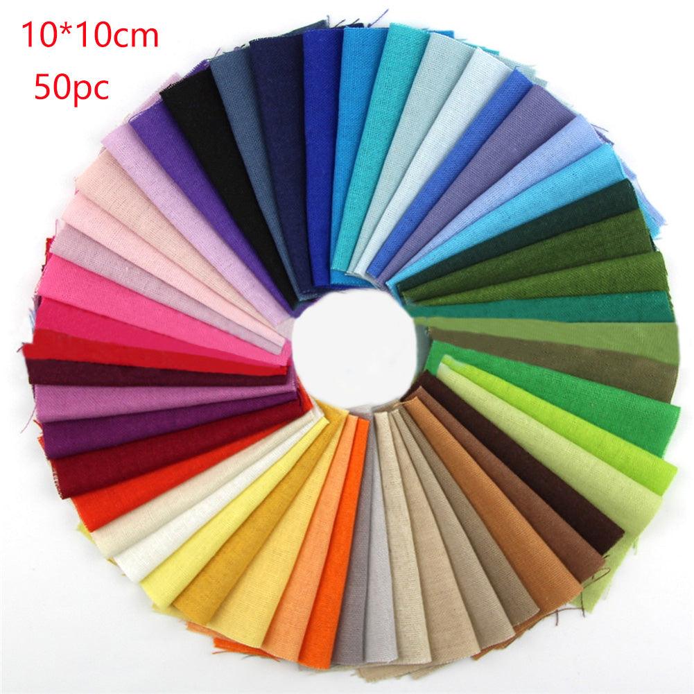 Plain cotton and linen fabric - melvincucci