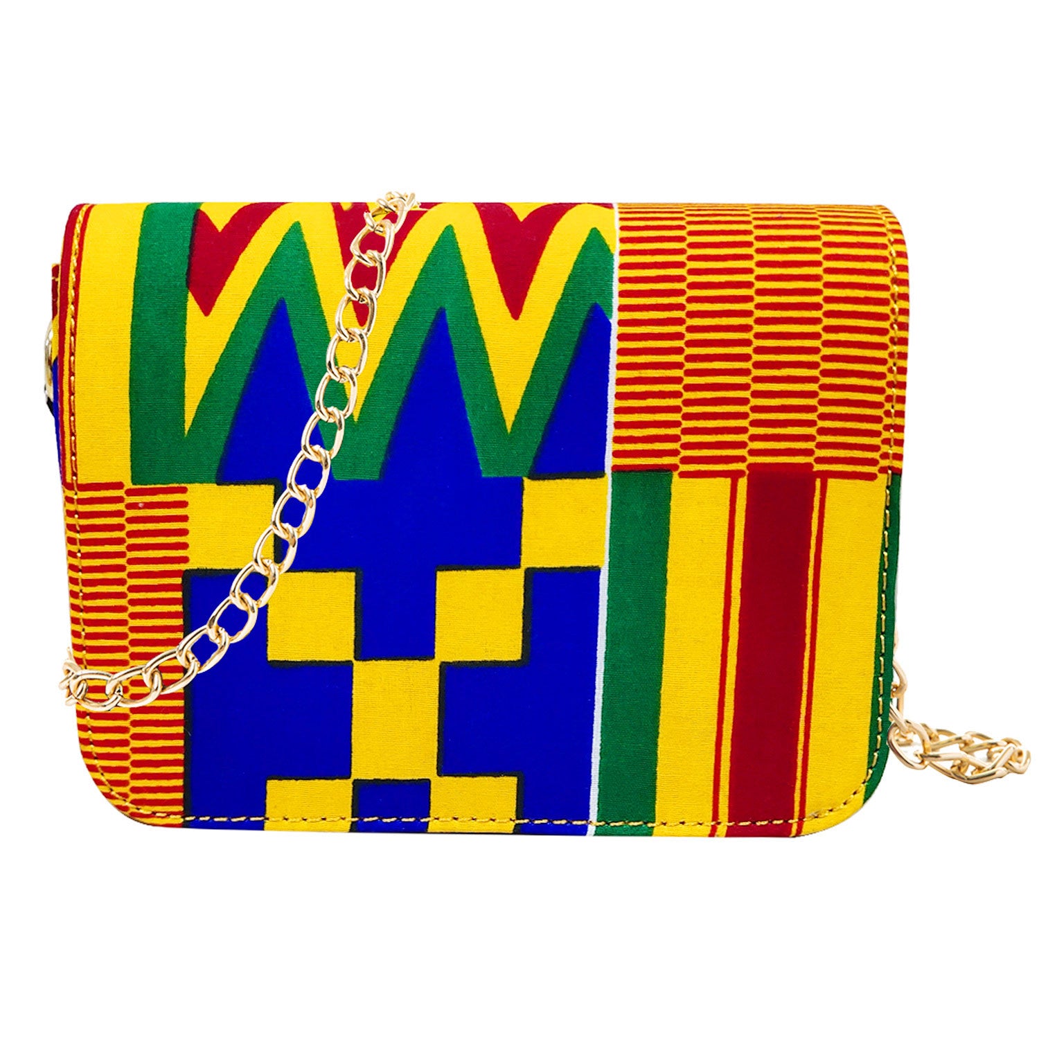 African wax cloth bags