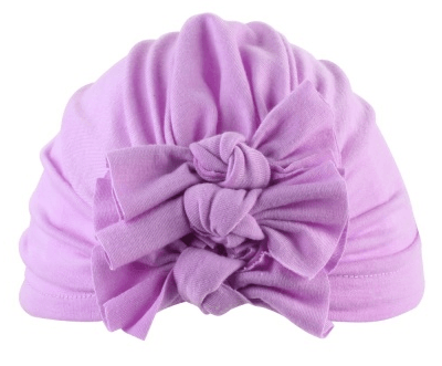 Pleated bowknot baby hat - melvincucci
