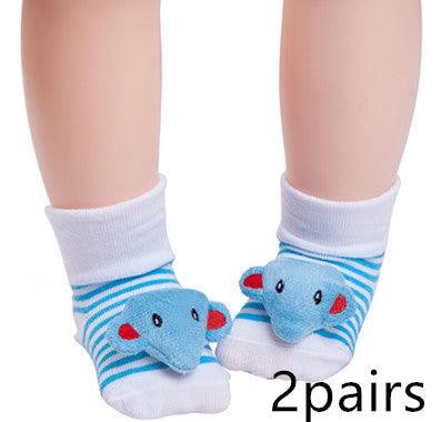 Cute Baby Animal Doll Baby Three-dimensional Socks - melvincucci