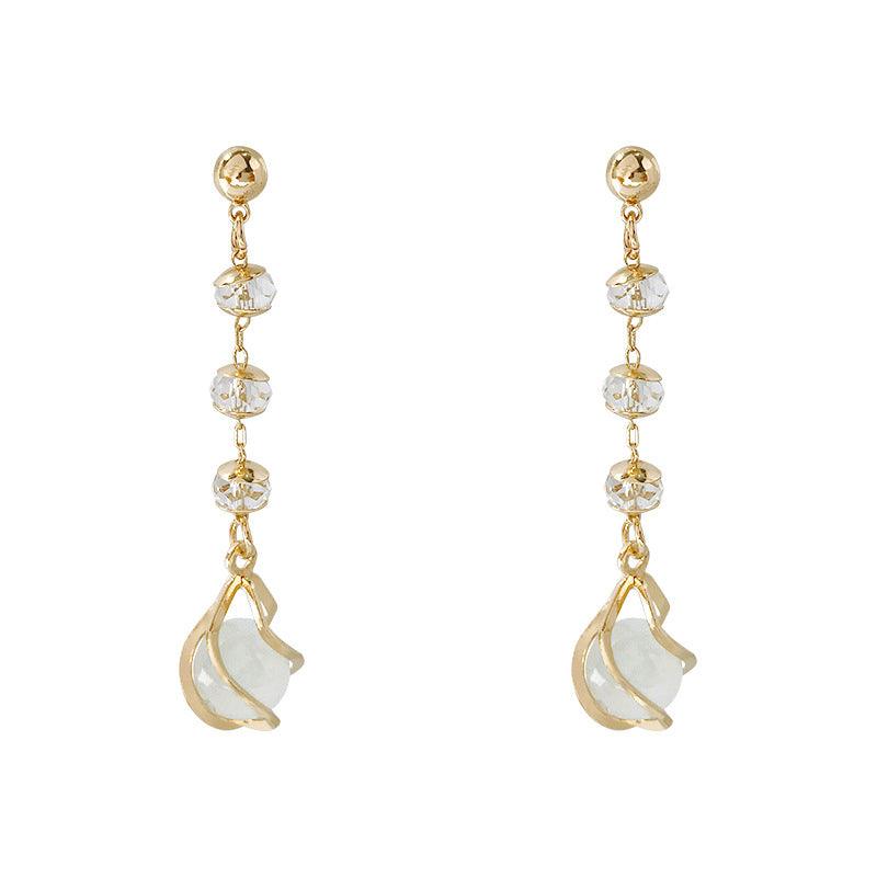 Crystal opal earrings - melvincucci