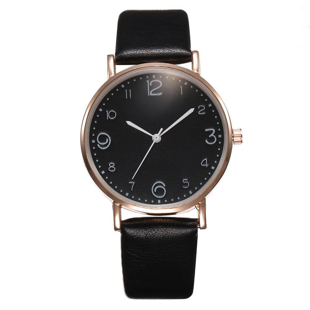 Leather Watch Quartz Watch - melvincucci