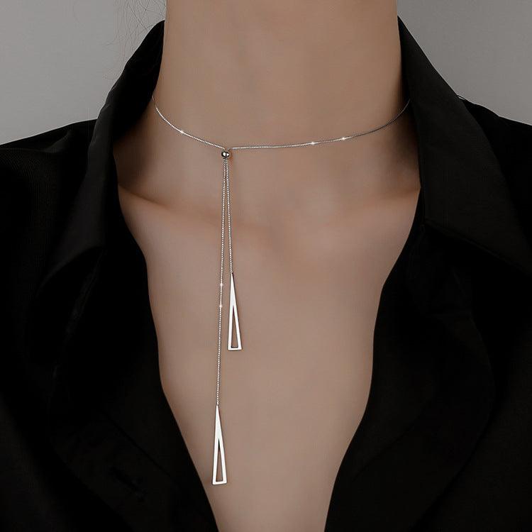 Small Design Sense Cold Style Female Clavicle Chain - melvincucci