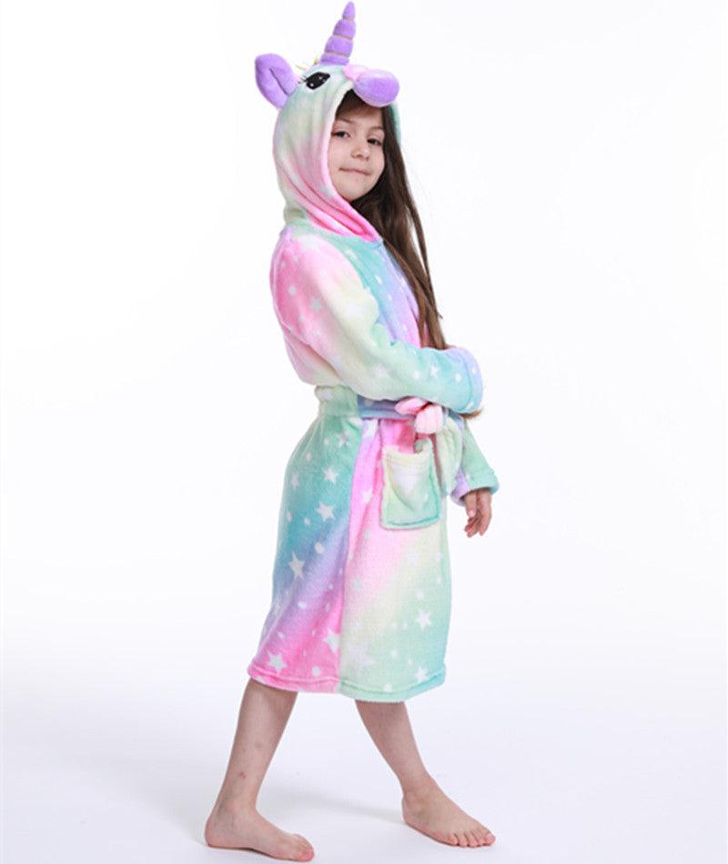 Animal hooded children's home wear - melvincucci