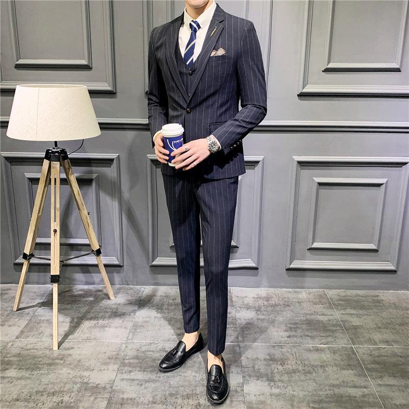 Slim Handsome Groomsmen Group Groom Wedding Dress England - melvincucci