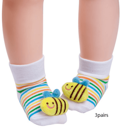 Cute Baby Animal Doll Baby Three-dimensional Socks - melvincucci