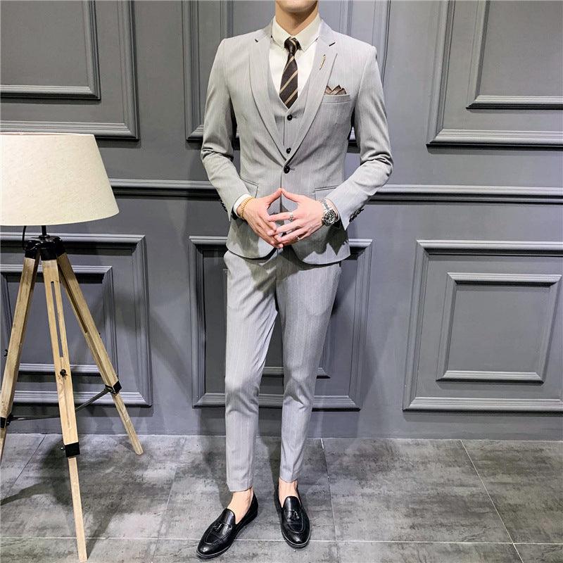 Slim Handsome Groomsmen Group Groom Wedding Dress England - melvincucci