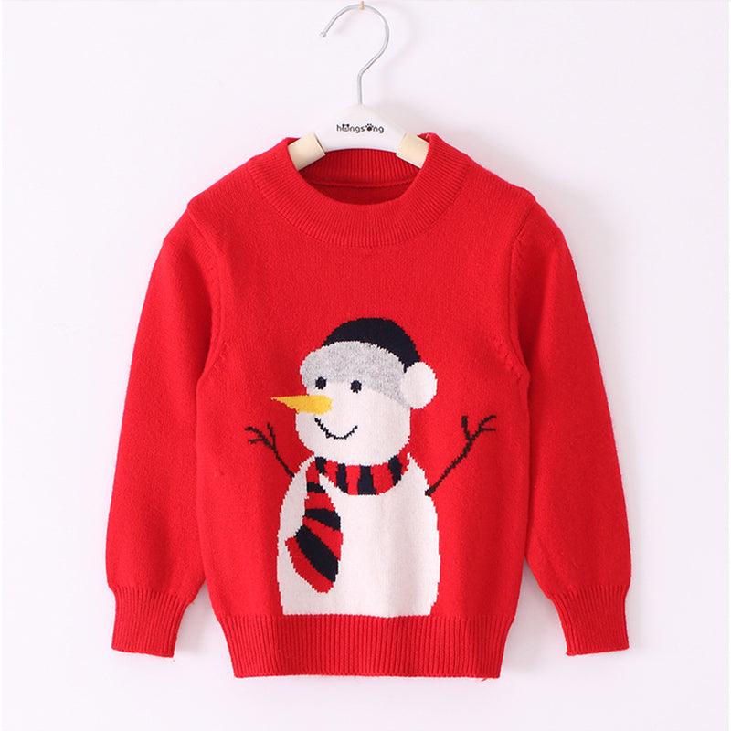 Baby Christmas knitted bottoming shirt - melvincucci