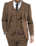 Men's suit three-piece suit suit - melvincucci