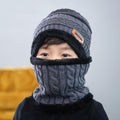 Warm knitted hat children's cap - melvincucci
