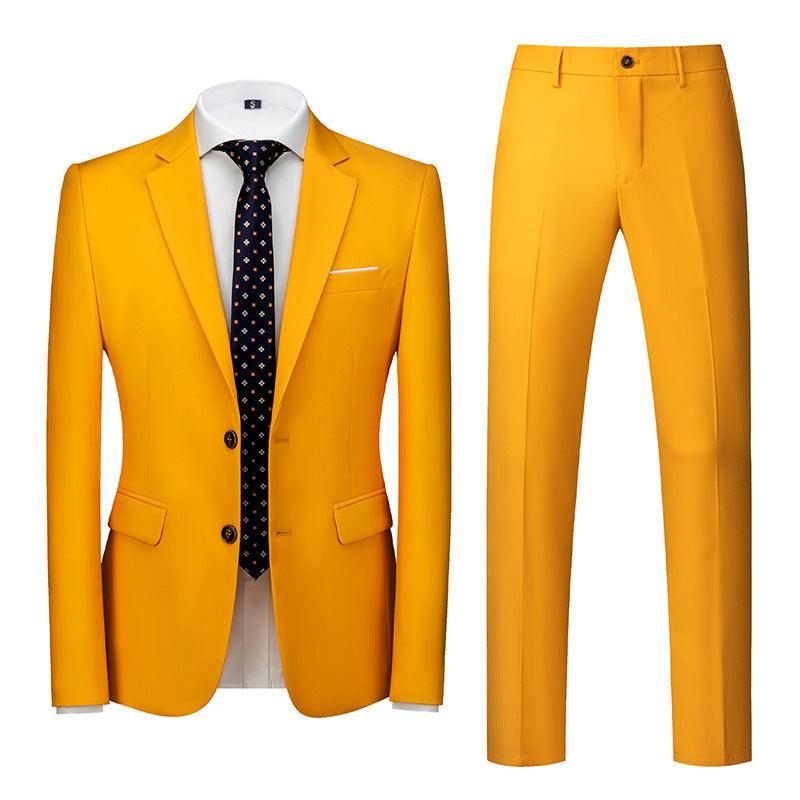 Men's Suit Wedding Two Button Two Piece Suit - melvincucci