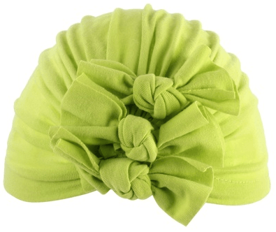 Pleated bowknot baby hat - melvincucci