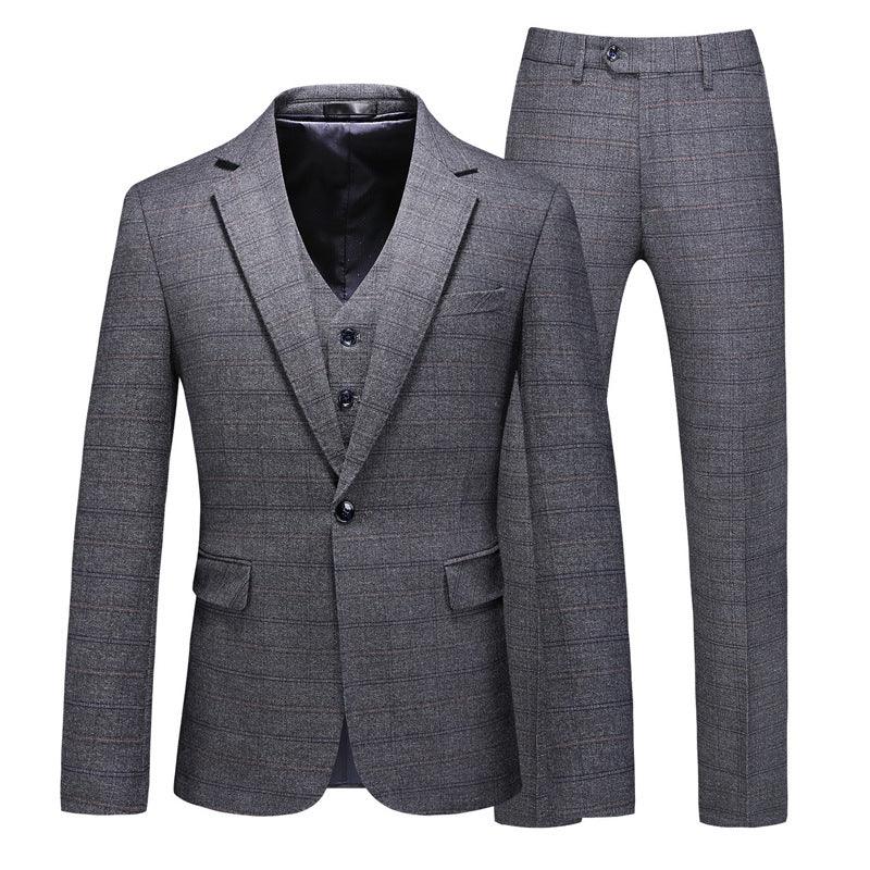 Three-piece Suit For The Groom's Wedding Dress - melvincucci