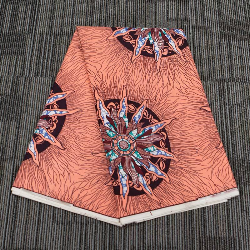 New Style Cotton Printed Batik Fabric African Style Suit Floral Cloth Woven Printed Fabric - melvincucci