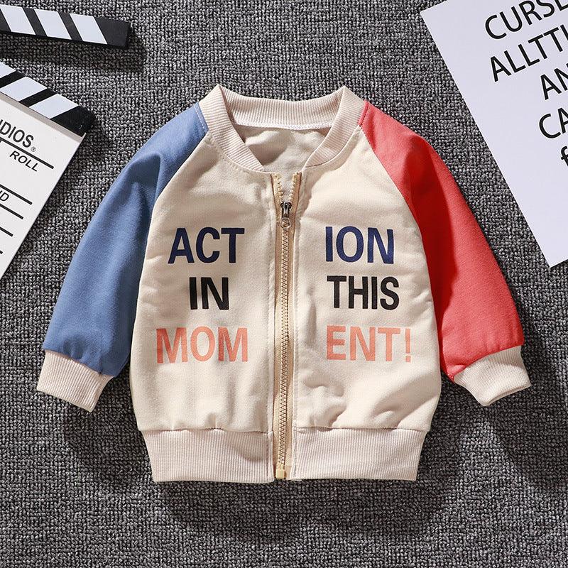 Boys And Girls Jackets Korean Baseball Uniforms Children's Babies Casual Western Style - melvincucci