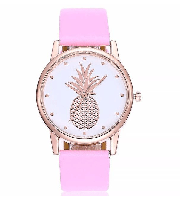 Belt watch Korean version of the watch Personality pineapple pattern simple quartz watch - melvincucci