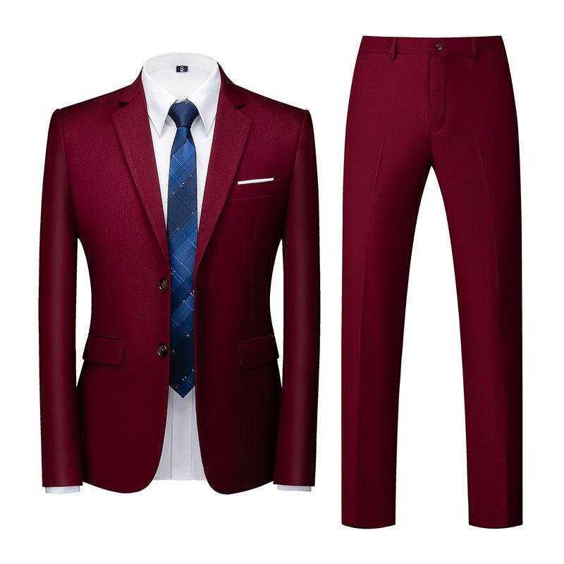 Men's Suit Wedding Two Button Two Piece Suit - melvincucci