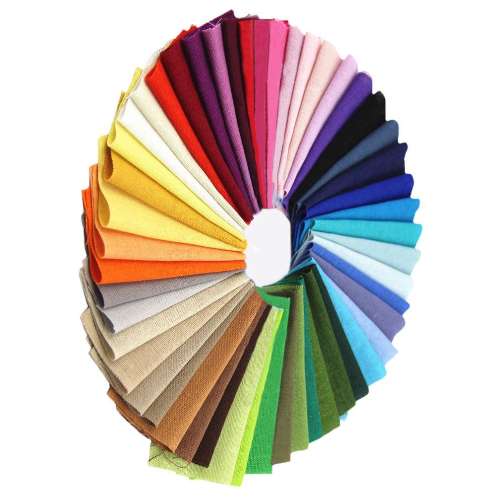 Plain cotton and linen fabric - melvincucci