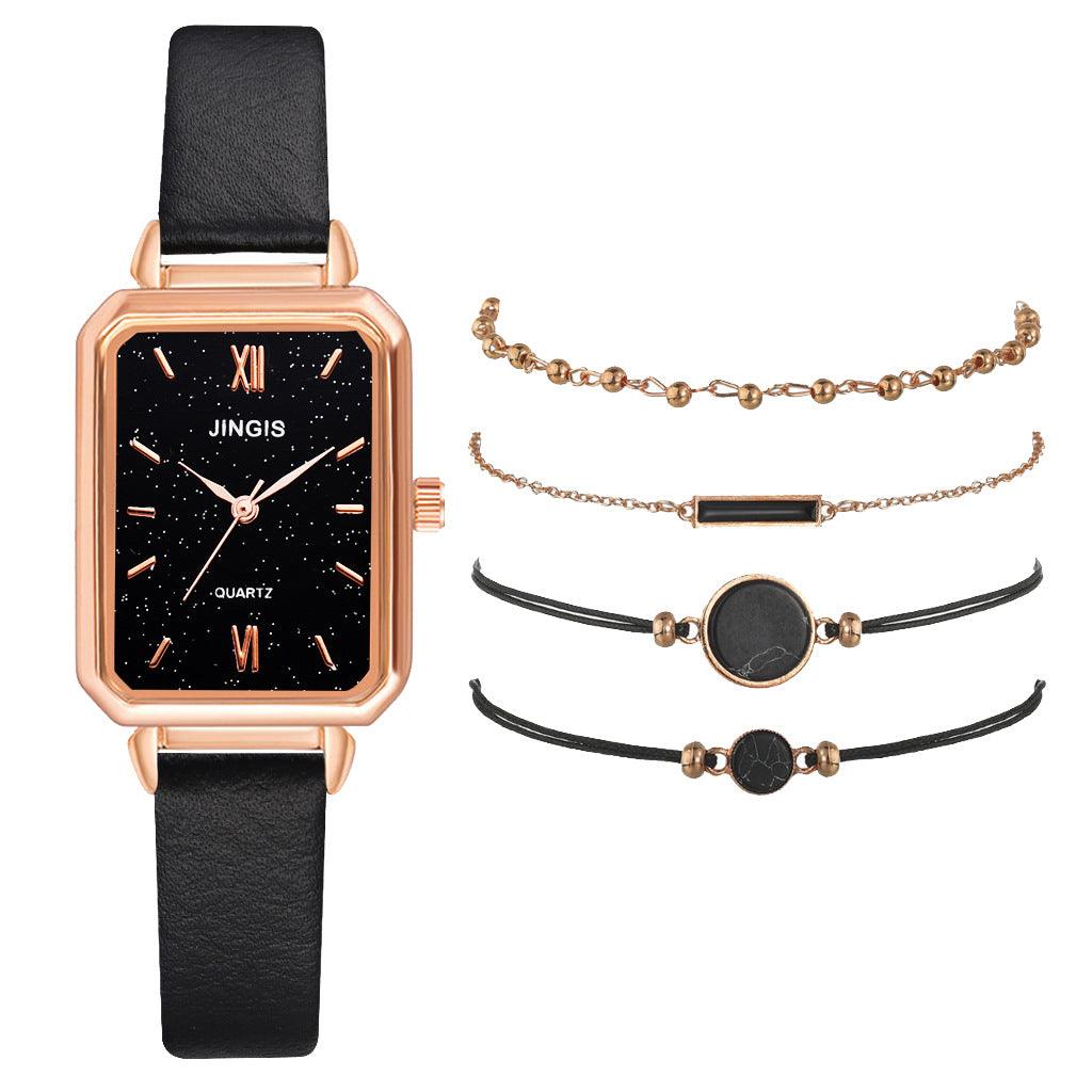 Fashion Quartz Watch Simple Classic Watch Female Niche All-match Female Watch - melvincucci