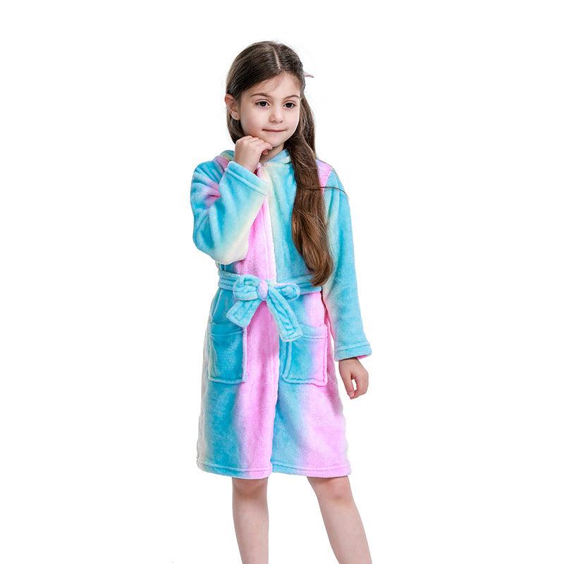 Animal hooded children's home wear - melvincucci
