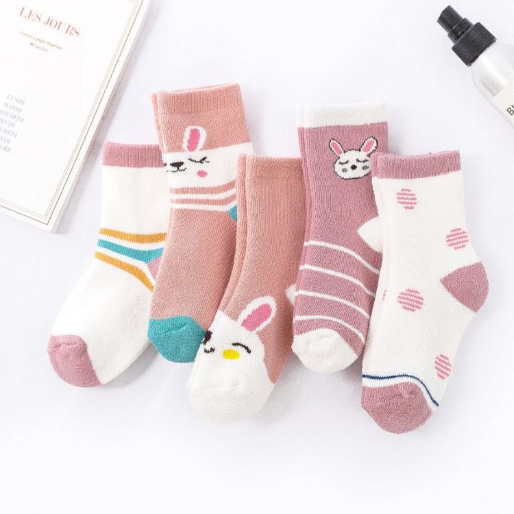 Cute Cartoon Plush Children's Terry Socks - melvincucci