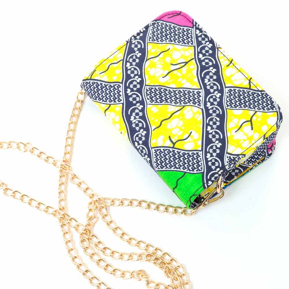 African wax cloth bags