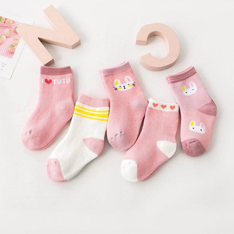 Cute Cartoon Plush Children's Terry Socks - melvincucci