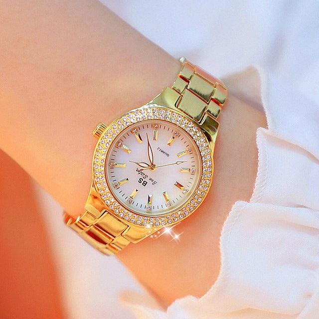 High-end linked watch bs full diamond female watch - melvincucci