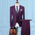 Slim wedding suit groom dress professional wear - melvincucci