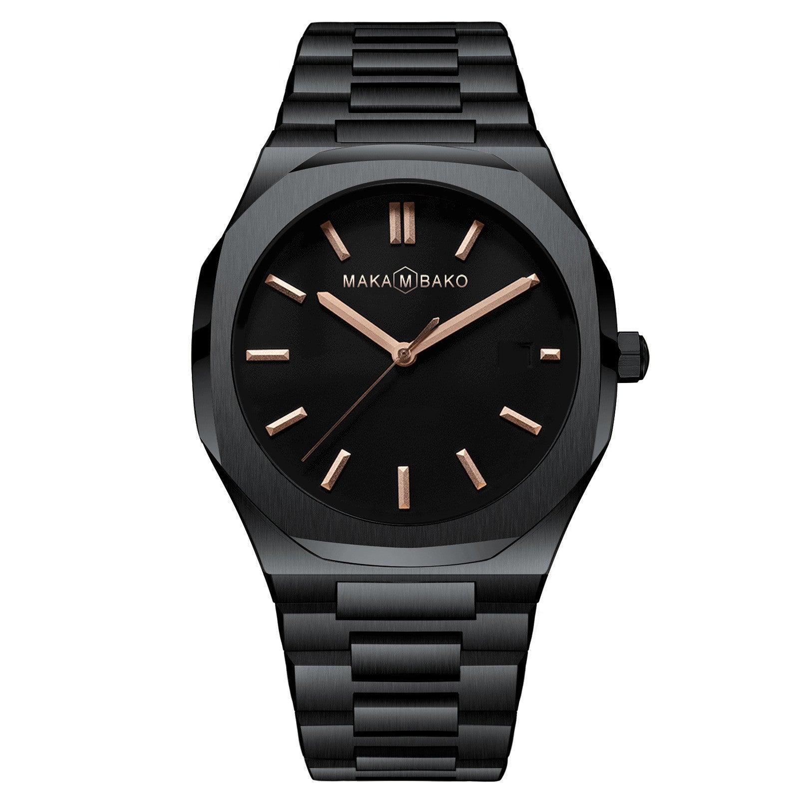 Fashion steel band quartz watch - melvincucci