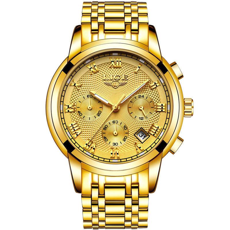 Three-eye corrugated watch - melvincucci