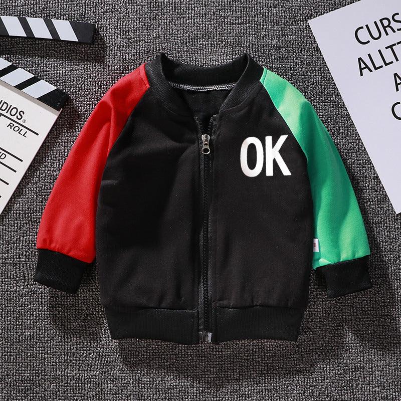 Boys And Girls Jackets Korean Baseball Uniforms Children's Babies Casual Western Style - melvincucci