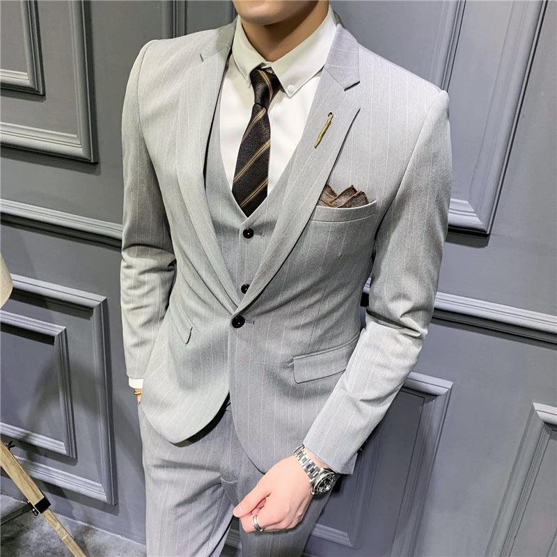 Slim Handsome Groomsmen Group Groom Wedding Dress England - melvincucci