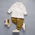 POLO Anchor Long-sleeved Shirt Trousers Two-piece Suit - melvincucci