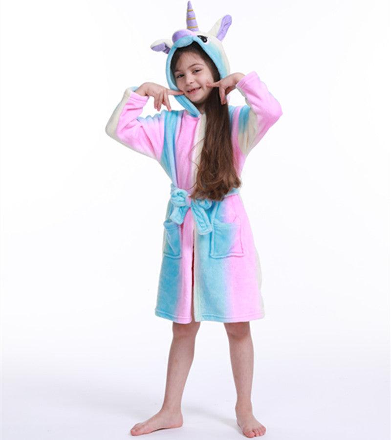 Animal hooded children's home wear - melvincucci