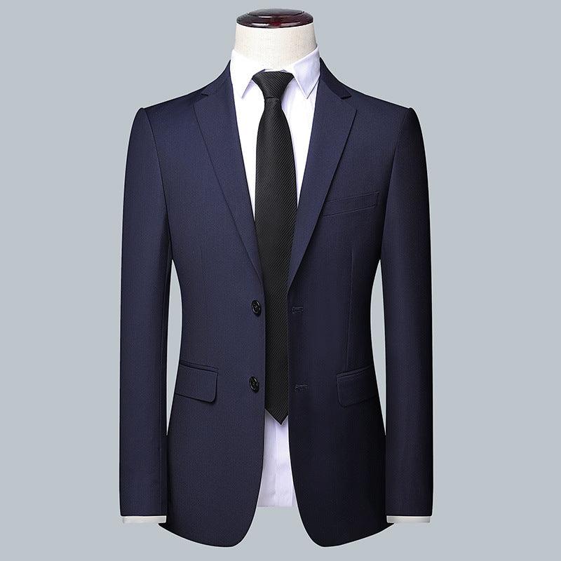 Casual Men's Suit Set Slim Fit Formal Groom Wedding Dress - melvincucci