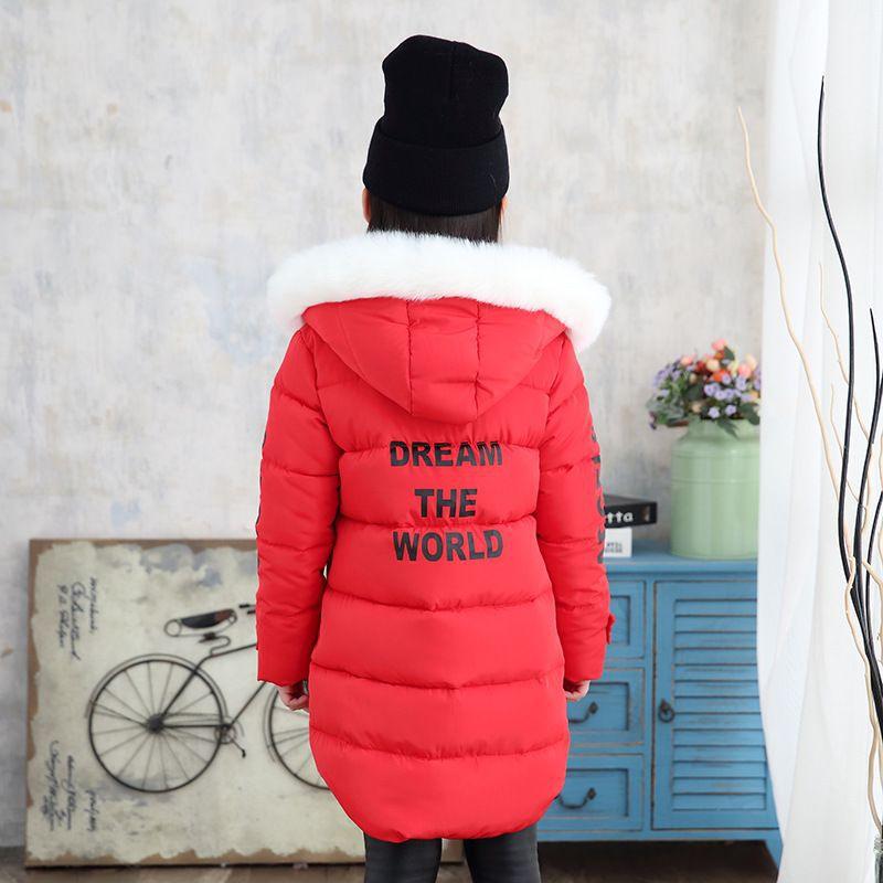 Winter Jacket With Big Kids Letters Printing - melvincucci